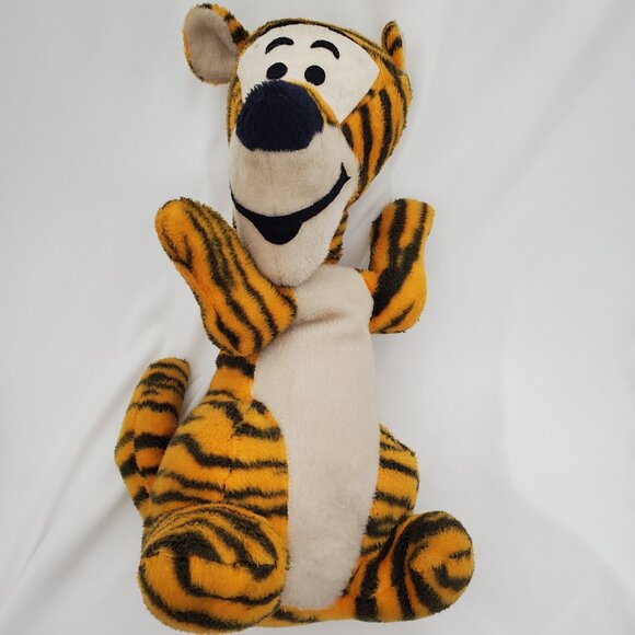 RARE 1970s Original Tigger Jumbo 21" Plush |California Stuffed Toys Disney Vtg - Picture 1 of 12
